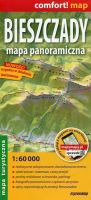 Bieszczady mapa panoramiczna 1:60 000