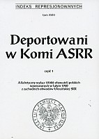 Deportowani w Komi ASRR, cz. 1