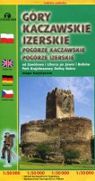 Góry Kaczawskie Izerskie Pogórze Kaczawskie Pogórze Izerskie - mapa turystyczna