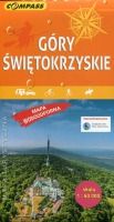 Góry Świętokrzyskie. Mapa turystyczna, wodoodporna