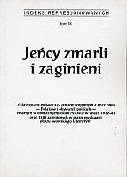 Jeńcy zmarli i zaginieni