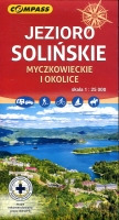 Jezioro Solińskie Myczkowieckie i okolice 1:25 000