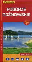 Pogórze Rożnowskie mapa turystyczna 1:50 000