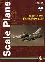 Scale Plans No. 68 Republic F-105 Thunderchief in 