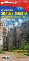 Skalne miasta - mapa turystyczna