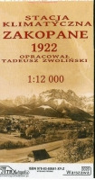Stacja klimatyczna Zakopane - reprint mapy 1:12 000