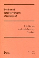 Studia nad totalitaryzmami i wiekiem XX tom 2/2018 