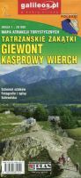 Tatrzańskie zakątki Giewont Kasprowy Wierch mapa atrakcji turystycznych 1:20 000